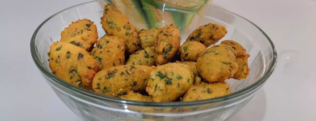 Bolinho Frito De Fubá Super Delicioso