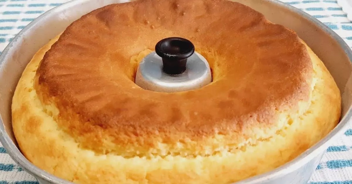 Bolo de Batata Doce Crua Sem Glúten e Sem Lactose