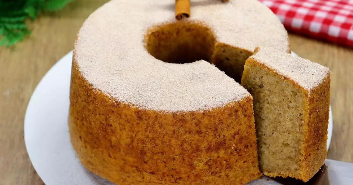 Bolo de Canela Fofinho e Delicioso