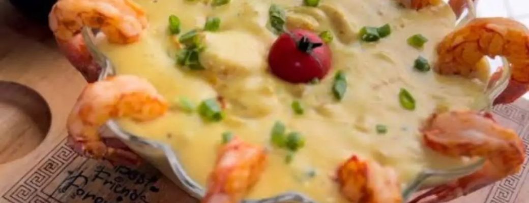 Camarão Ao Creme De Batata