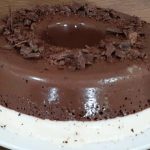 Pudim De Chocolate Com Coco