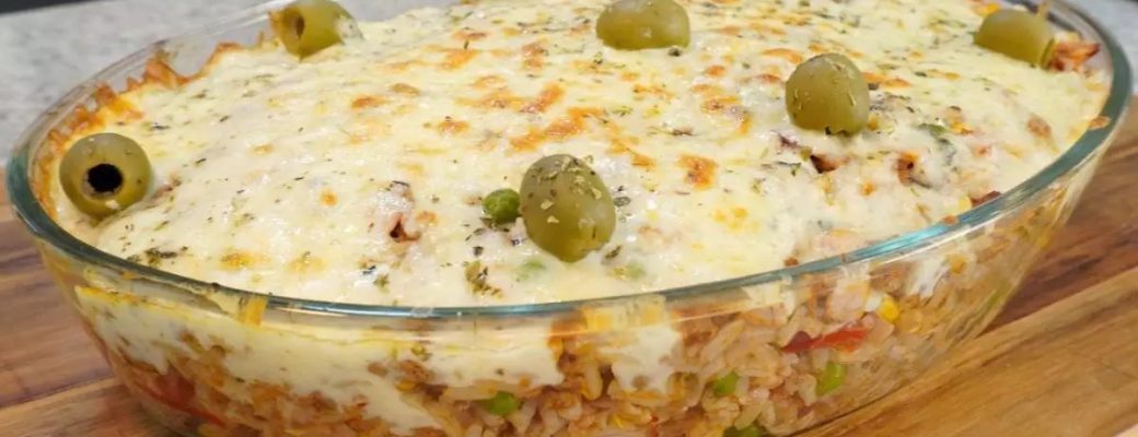 Descubra Como Faz Um Arroz De Forno Repleto De Temperos Simples E Delicioso