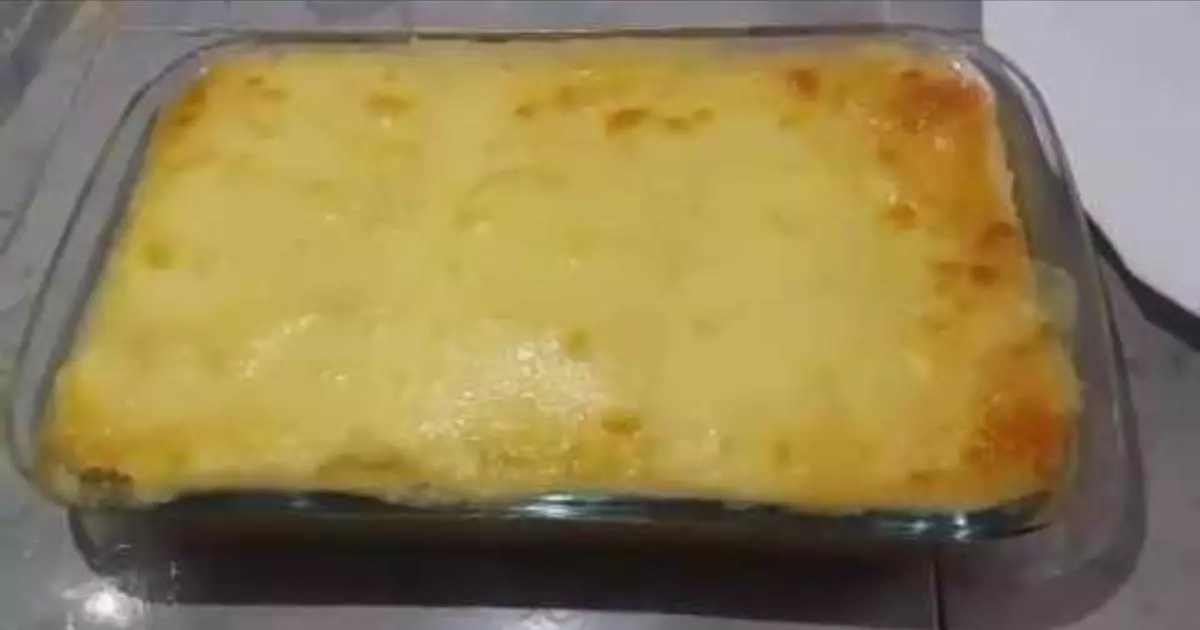escondidinho de sardinha com batata doce fit