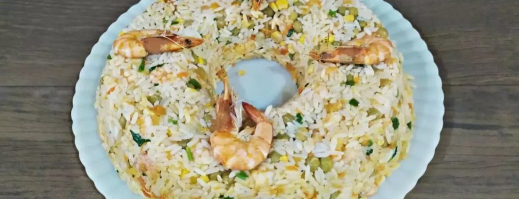 Arroz Primavera Com Camarão