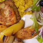 Frango Assado Com Batatas Ao Molho Especial