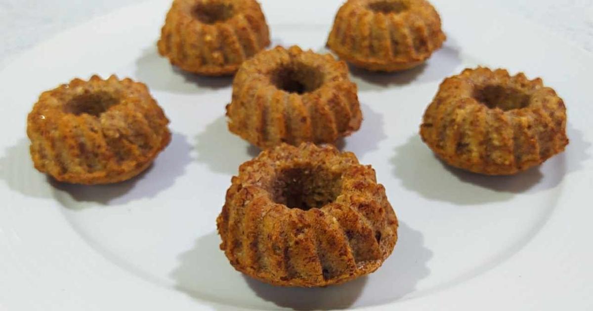 bolinho fit de banana