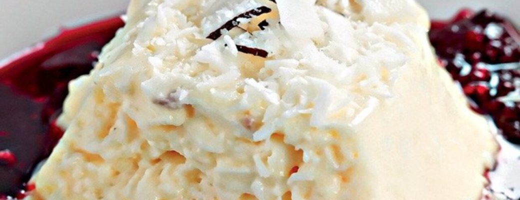Mousse De Coco Deliciosa Essa Faz O Maior Sucesso