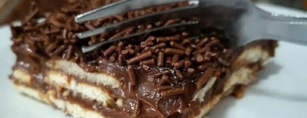 Pavê De Chocolate Muito Fácil E Delicioso