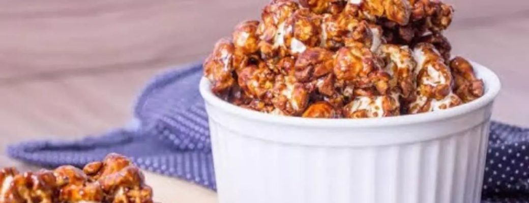 Pipoca Caramelizada De Paçoca