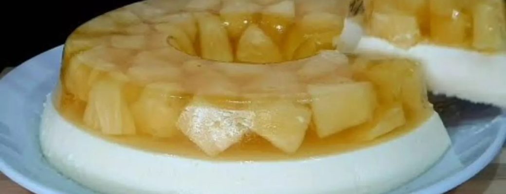 Sobremesa De Abacaxi Que Não Vai Ao Fogo E Super Fácil De Fazer