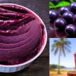 Sorvete De Açaí Caseiro.