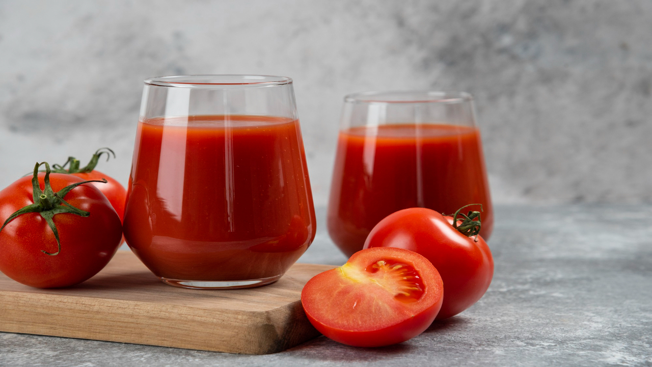 Suco de Tomate Caseiro fresquinho e delicioso