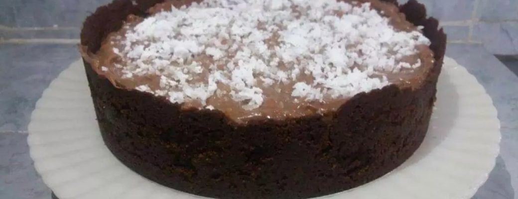 Torta De Brigadeiro Com Coco