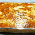 Batata Gratinada Ao Molho Bolonhesa