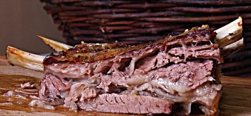 A Costela Assada Com Um Tempero Delicioso Vem Fazer HOJE