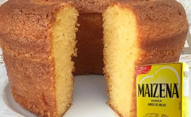 Como Fazer Um Bolo De Fubá Com Maizena Macio E Fofinho