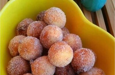 Receita De Bolinho De Leite Ninho Frito Crocante E Cremoso