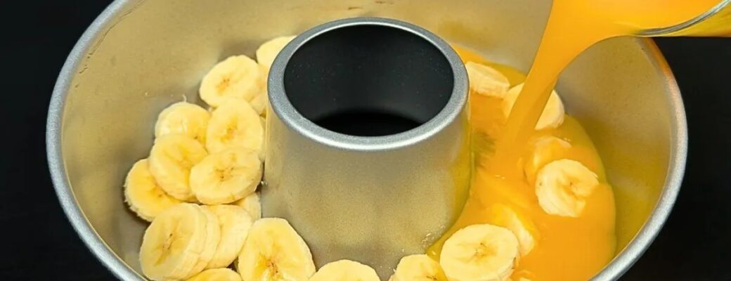 Sobremesa Cremosa De Banana E Laranja, Sem Forno, Fácil De Fazer. Já Salva Para Não...