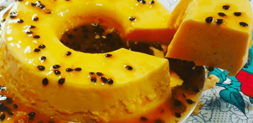 Pudim De Maracujá Delicioso Que Não Vai Ao Forno Uma Delicia