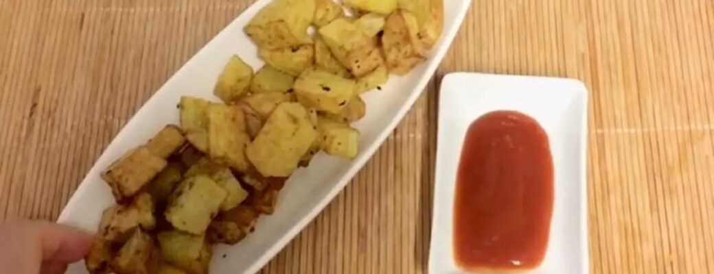 Batatinhas Assadas Crocantes E Sequinhas Por Fora, Macias Por Dentro, Sem Fritura!...