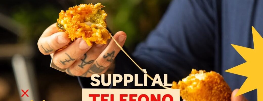 Esse Bolinho De Risoto Recheado Com Muçarela (Supplì Al Telefono) é Crocante, Cremoso E Irresistível!...