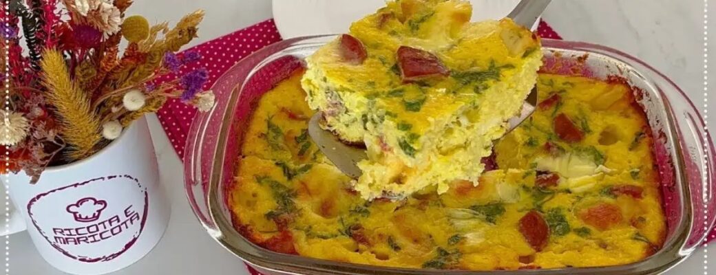Aprenda A Fazer Bolo Pamonha Salgado Com Calabresa E Queijo Cremoso, Fácil No Liquidificador E...