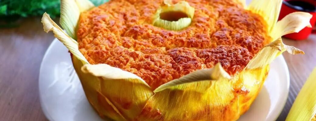 Aprenda A Fazer Um Bolo Pamonha Assado Na Palha, Fofinho E Com Sabor Incrível De...