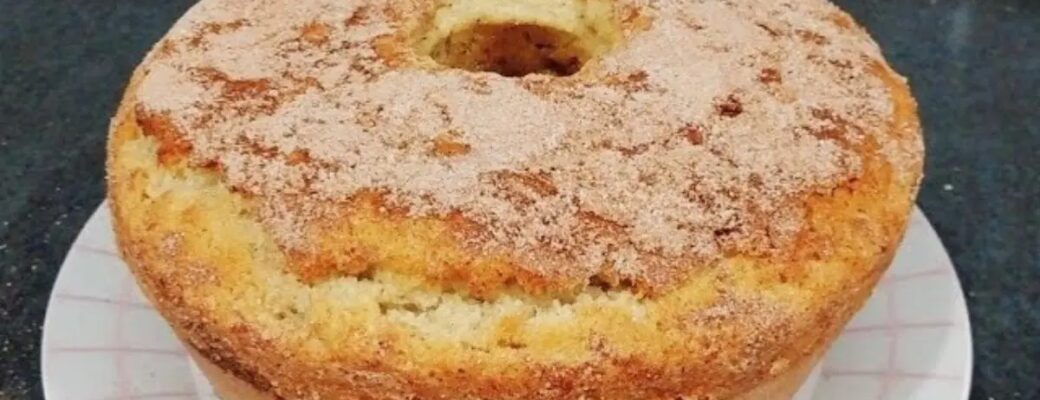 Receita Fácil De Bolo De Banana Fofinho, Ideal Pro Café Ou Lanche, Pronto Em Minutos....