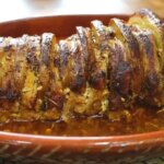 Prepare Um Delicioso Lombo Assado Com Batata E Molho De Mostarda Saboroso, Carne Macia E...