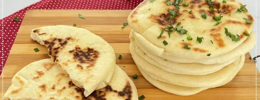Aprenda A Fazer Pão Pita Macio Na Frigideira, Também Conhecido Como Pão Sírio Ou árabe,...