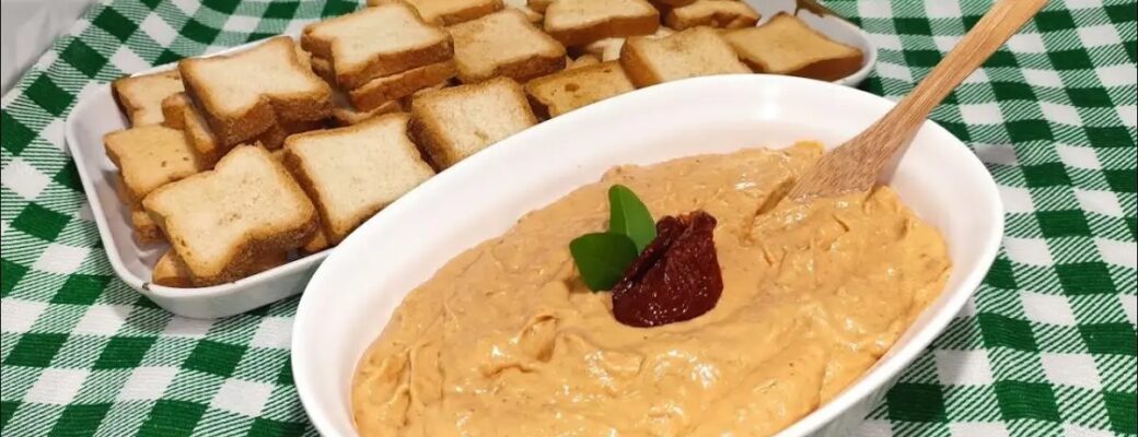 Faça Um Patê De Tomate Seco Com Manjericão Fácil, Cremoso E Cheio De Sabor Em...