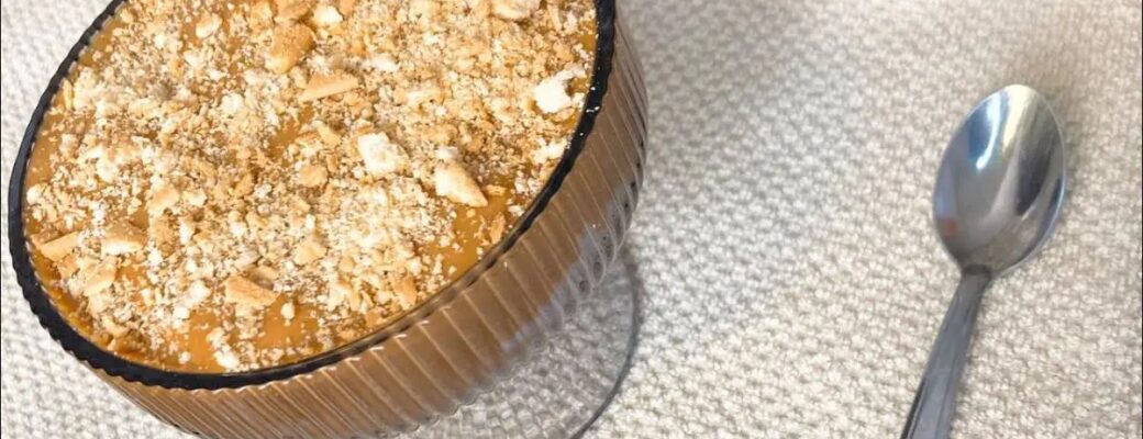 O Pavê Cremoso De Doce De Leite é Fácil, Delicioso E Perfeito Para Qualquer Ocasião....