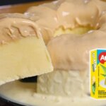O Pudim Sorvetão Feito Com Gelatina é Uma Sobremesa Cremosa E Refrescante, Ideal Para Os...