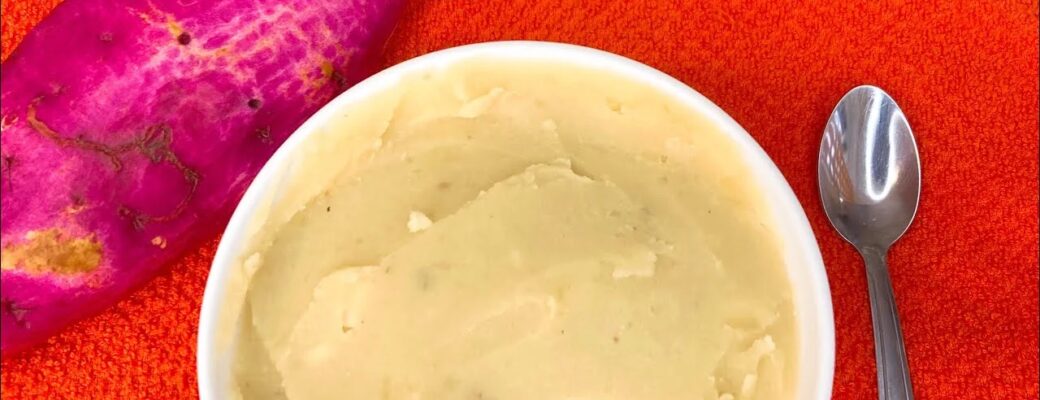 O Purê De Batata-doce Cremoso E Saboroso é Fácil De Fazer E Perfeito Como Acompanhamento....