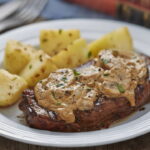 Bife Com Creme De Batata