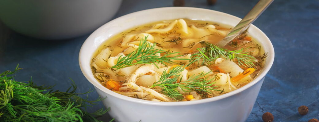 Sopa De Macarrão Com Batata