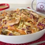 Aprenda A Preparar A Salada Cremosa De Repolho Com Frango Deliciosa, Refrescante E Cheia De...