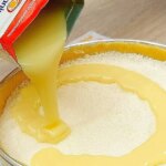 Sobremesa Cremosa De Coco Com Leite Condensado, Fácil E Irresistível Para Qualquer Ocasião....