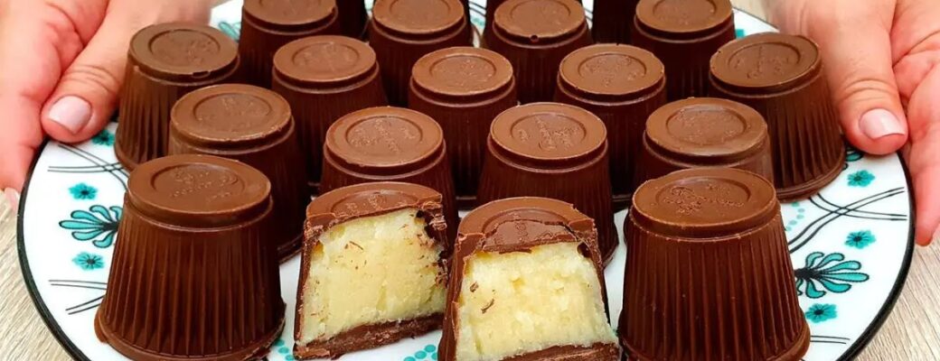 Trufas De 4 Ingredientes Com Recheio De Coco E Cobertura De Chocolate Meio Amargo....