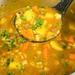 Receita De Sopa De Carne Com Legumes Super Cremosa, Fácil, Saborosa E Perfeita Para Dias...
