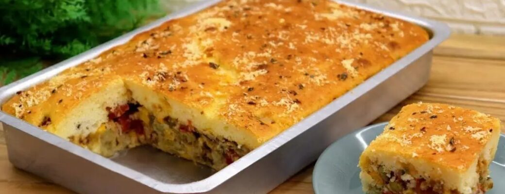 Aprenda A Fazer Uma Torta De Sardinha De Liquidificador Fácil, Fofinha E Cheia De Sabor....