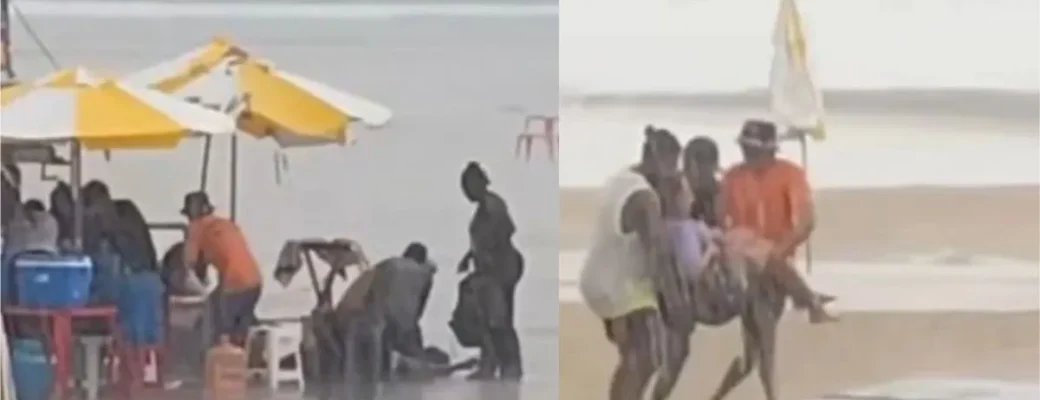 Vídeo: Raio Atinge Sete Pessoas No Litoral Paulista E Sobrevivente Fala Da Violência Do Choque