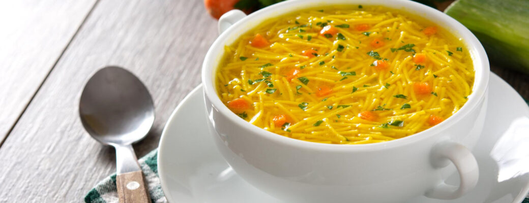 Receita Clássica De Sopa De Macarrão Para Toda Família