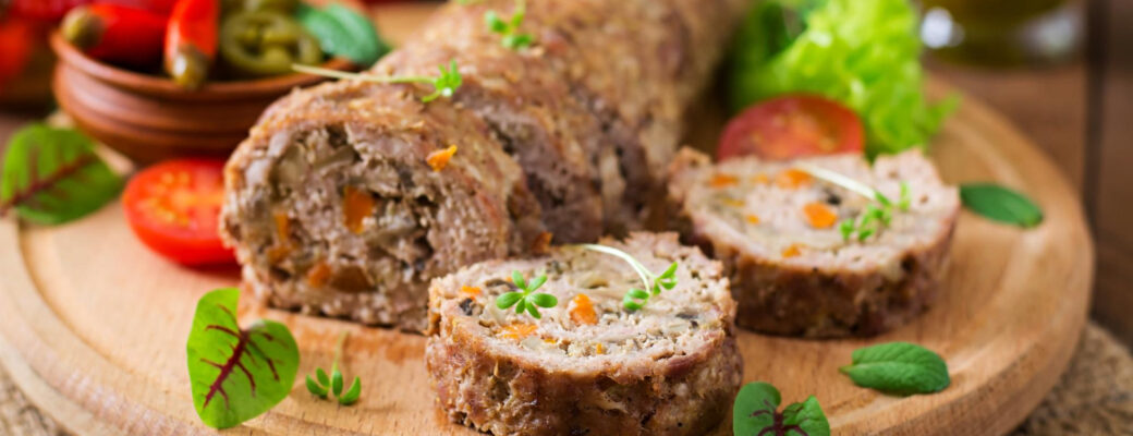 Receita De Rocambole De Carne Moída Com Molho Especial