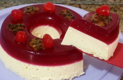 Gelatina Caseira Com 3 Ingredientes – Pronta Em Minutos