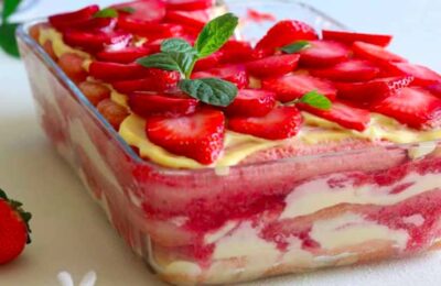 Torta De Morangos Do Paraíso Vem Aprender A Fazer