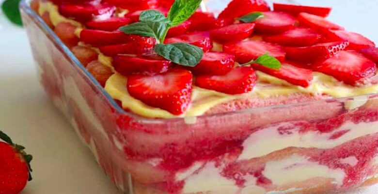 Torta De Morangos Do Paraíso Vem Aprender A Fazer