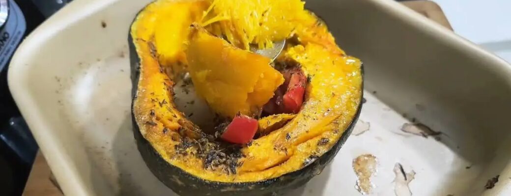 Abóbora Assada No Forno Temperadinha! Receita Simples, Saudável E Cheia De Sabor, Ideal Para Acompanhar...