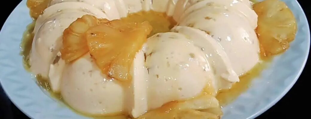 Bavaroise De Abacaxi Cremosa E Refrescante! Aprenda Essa Receita Fácil E Irresistível Para Qualquer Ocasião....