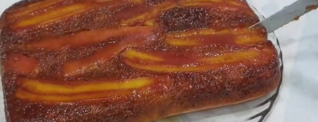 O Bolo Banana Caramelizada Aveia Fofo Fácil E Rápido é Prático, Saboroso E Perfeito Para...